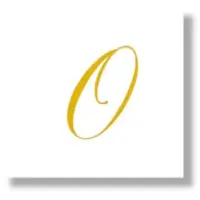 O Letter Monogram