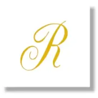 R Letter Monogram