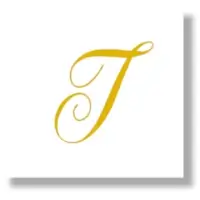 T Letter Monogram