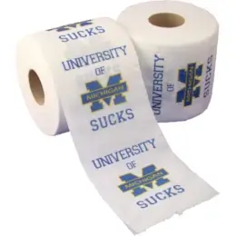 University of Michigan toilet paper