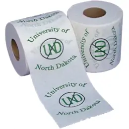 University of North Dakota toilet paper
